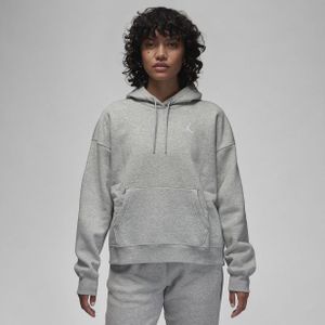 Jordan Brooklyn Dames Hoodies - Grijs  - Katoen Fleece - Foot Locker