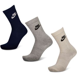 Nike - Sportswear Everyday Essential - Sportsokken - Zwart - Gerecycled Polyester