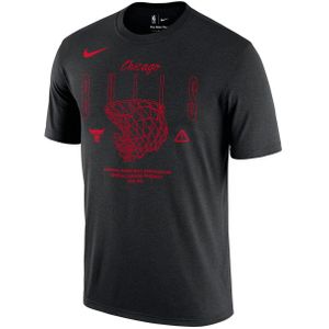 Nike NBA Heren T-shirts - Zwart  - Katoen Jersey - Foot Locker