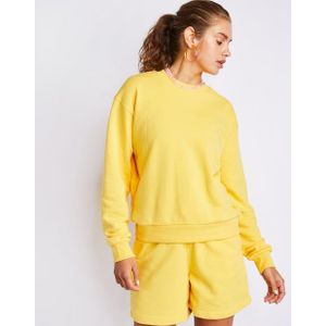 Cozi Perfect Dames Sweatshirts - Geel  - Katoen Fleece - Foot Locker