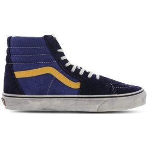 Vans SK8-Hi Heren Schoenen - Blauw  - Leer, Textil - Foot Locker