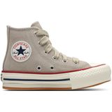 Converse Ctas Move Platform High Peuterschoenen - Beige - Maat 32 - Leer, Textil