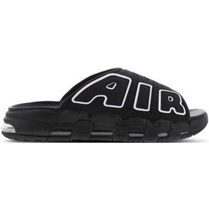 Nike Uptempo Heren Schoenen - Zwart  - Rubber - Foot Locker