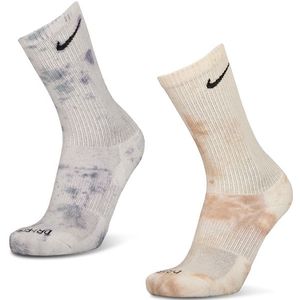 Nike - Crew 2 Pack - Sokken - Grijs