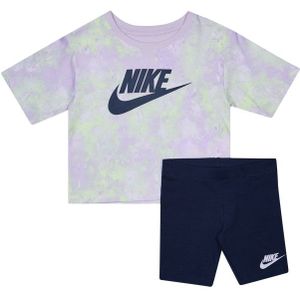 Nike Aop Unisex Trainingspakken - Blauw  - Katoen Jersey - Foot Locker