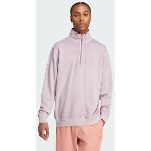 Adidas Trefoil Essentials+ Dye Half Zip Crew - Heren Sweatshirts