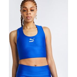 Puma T7 Dames Sportbeha's/Sportvesten - Blauw  - Foot Locker