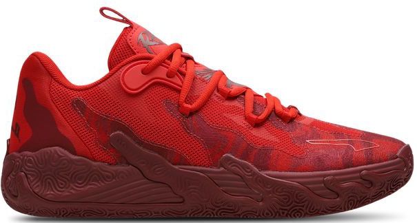 PUMA - MB.03 Lo Team - Basketbalschoenen - Rood