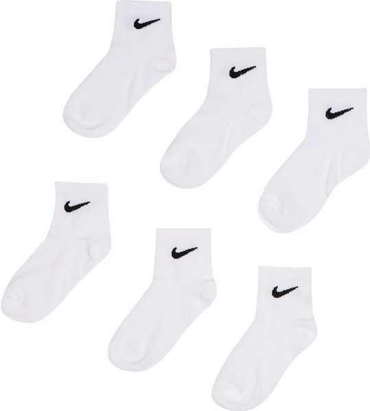 Nike - Basic Pack Ankle - Sportsokken - Kinderen - Set van 6
