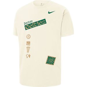 Nike NBA Heren T-shirts - Wit  - Katoen Jersey - Foot Locker