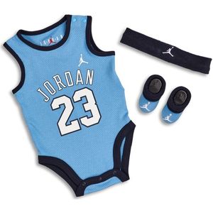 Jordan 23 3 Pc Unisex Geschenksets - Blauw  - Katoen Jersey - Foot Locker