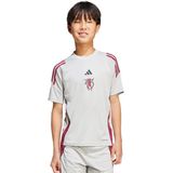 Adidas - Bellingham Tiro - T-shirt - Grijs - Poly Jersey