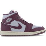 Nike 1 Mid Dames Schoenen - Zilver  - Leer - Foot Locker