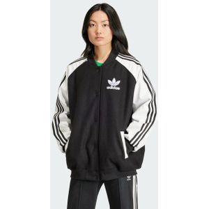 Adidas Sst Oversized Vrct Dames Jassen - Wit  - Katoen Canvas - Foot Locker