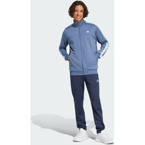 Adidas Sportswear Heren Trainingspakken - Blauw  - Katoen Canvas - Foot Locker