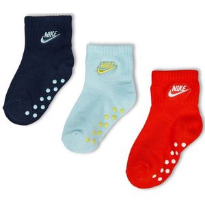 Nike Kids Ankle No Slip 3 Pack Unisex Sokken - Blauw  - Foot Locker