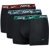 Nike Trunk 3 Pack Unisex Ondergoed - Zwart  - Foot Locker