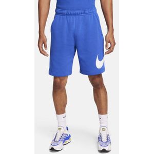 Nike Club Graphic Heren Korte Broeken - Blauw  - Katoen Jersey - Foot Locker