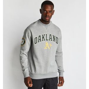 New Era Mlb Oakland A's Heren Sweatshirts - Grijs  - Katoen Fleece - Foot Locker