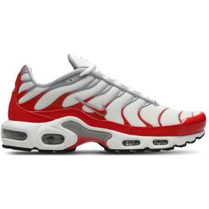 Nike - Air Max Plus - Sneakers - Wit - Synthetisch Leer - Ventilatie en Stevigheid