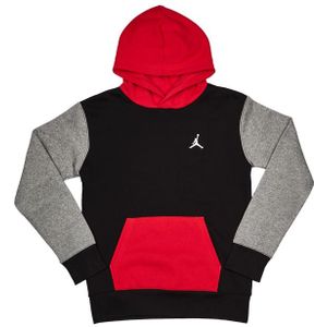 Jordan Brooklyn Unisex Hoodies - Zwart - Maat: 128 - 137 CM - Katoen Fleece - Foot Locker