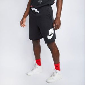 Nike Alumni Heren Korte Broeken - Zwart  - Foot Locker