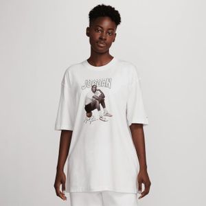 Jordan Gfx Dames T-shirts - Wit  - Foot Locker