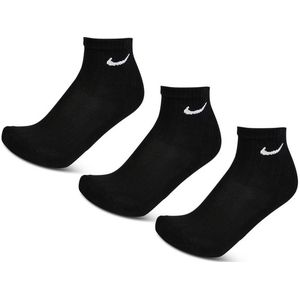 Nike Crew Sock 3 Pack Unisex Sokken - Zwart  - Foot Locker