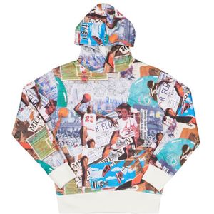 Jordan Brooklyn Aop Hoodies Kinder - Wit - Maat 128 - 137 CM