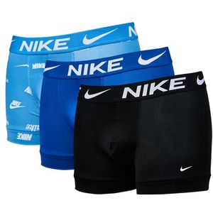 Nike Trunk 3 Pack Unisex Ondergoed - Blauw  - Foot Locker