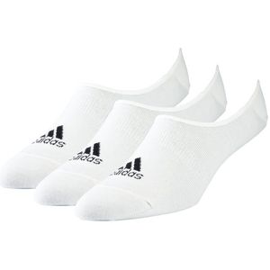 Adidas Perf Invis L Unisex Sokken - Wit - Maat: 35 - 38 - Katoen - Foot Locker