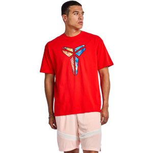 Nike - Kobe - T-shirt - Rood - Katoen Jersey