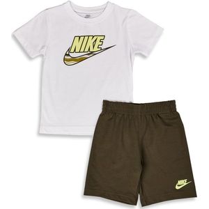 Nike Outdoor Unisex Trainingspakken - Groen  - Katoen Jersey - Foot Locker