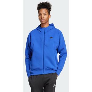 Adidas Z.n.e. Hooded Heren Trainingspakken - Blauw  - Katoen Jersey - Foot Locker