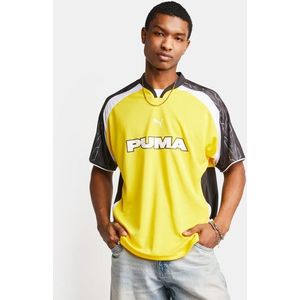 Puma Football Dames T-shirts - Geel  - Poly Jersey - Foot Locker