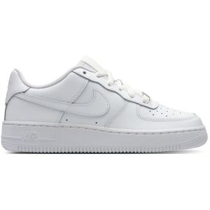 Nike Air Force Unisex Schoenen - Wit - Maat: 33.5 - Leer - Foot Locker