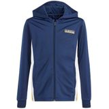 Adidas Adibreak Full-zip Unisex Hoodies - Blauw  - Katoen Canvas - Foot Locker