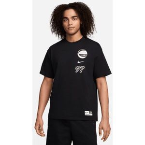 Nike M90 Heren T-shirts - Zwart  - Katoen Jersey - Foot Locker