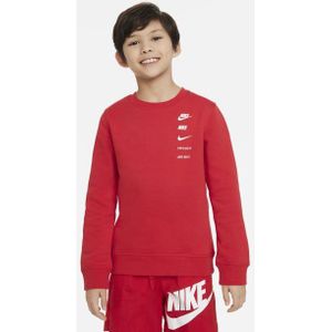 Nike Sport Inspired Unisex Sweatshirts - Rood  - Katoen Fleece - Foot Locker