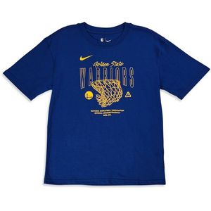 Nike NBA Unisex T-shirts - Blauw  - Katoen Jersey - Foot Locker