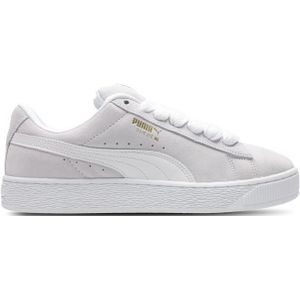 Puma Suede Heren Schoenen - Zilver - Maat: 44 - Leer - Foot Locker