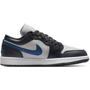 Jordan 1 Low Dames Schoenen - Zwart  - Leer, Synthetisch - Foot Locker