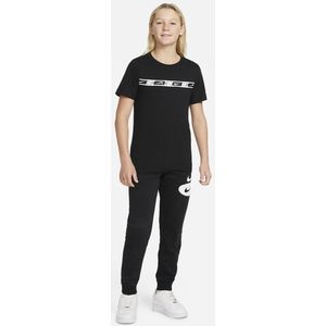 Nike Boys Repeat Shortsleeve Tee Unisex T-shirts - Zwart  - Foot Locker