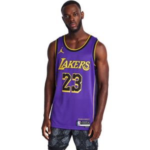 Jordan NBA LA Lakers James #23 Swingman Jersey - Paars- Heren, Paars