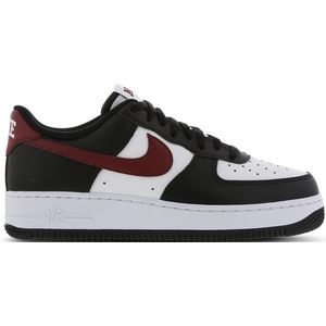 Nike Air Force Heren Schoenen - Zwart  - Leer - Foot Locker