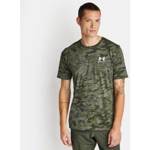 Under Armour Essentials Heren T-shirts - Groen  - Foot Locker