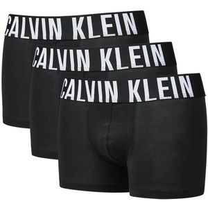 Calvin Klein Trunk 3 Pack Unisex Ondergoed - Zwart  - Foot Locker