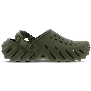 Crocs Clog Heren Slippers en Sandalen - Groen  - Rubber - Foot Locker