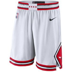Nike Chicago Bulls Swimgman Shorts Heren Truien/Replica's - Wit  - Poly Jersey - Foot Locker