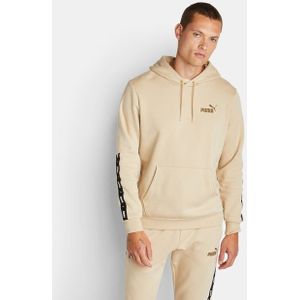 Puma Essentials+ Tape Heren Hoodies - Beige  - Foot Locker